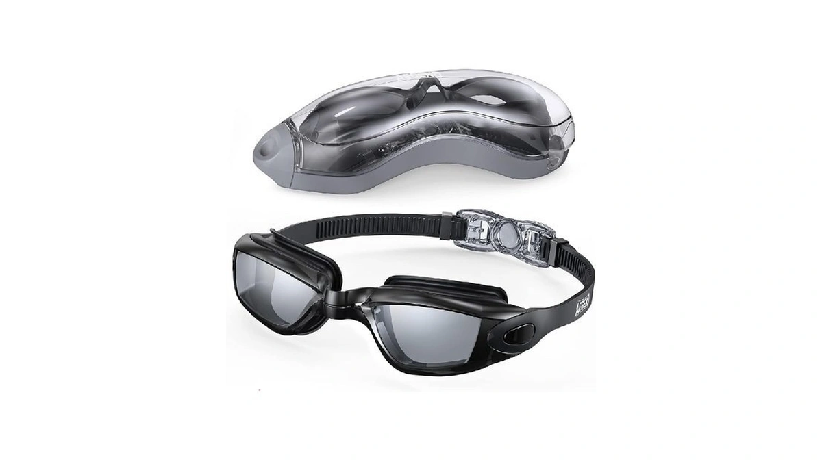 Aegend Swim Goggles, Swimming Goggles No Leaking Full Protect Adult