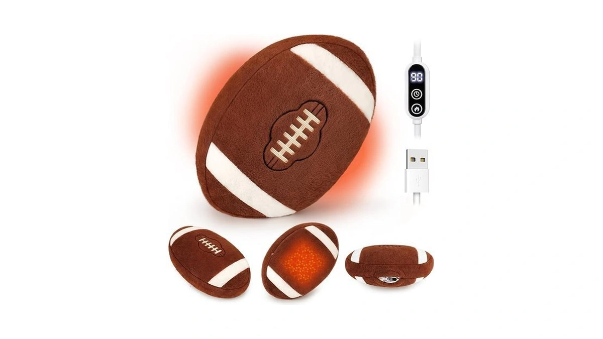 Sprinqdawin American Football Heating Pad, 16.1 Inch Usb Warm Plush
