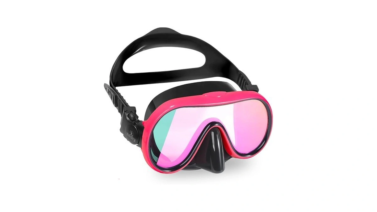 Keary Kids Swim Goggles With Nose Cover Swimming Goggles For