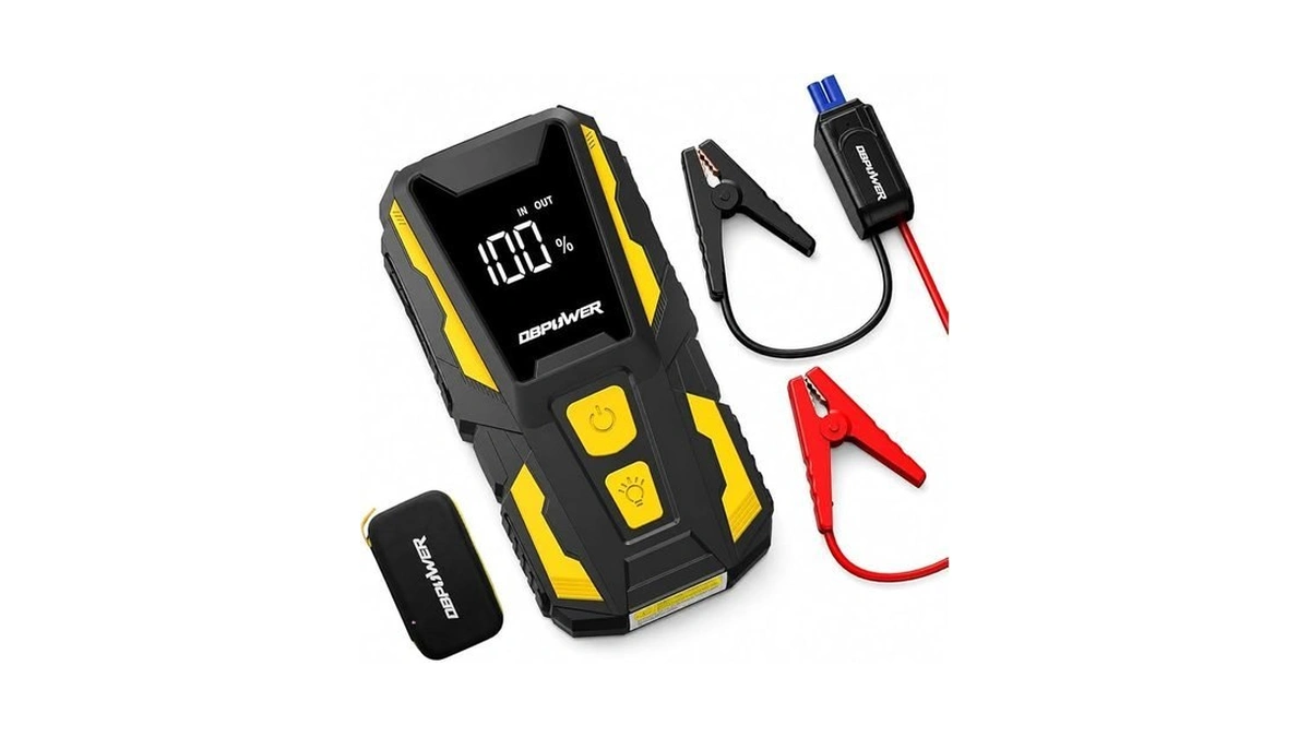 Dbpower 5000a Jump Starter, 74wh Car Battery Jump Starter For