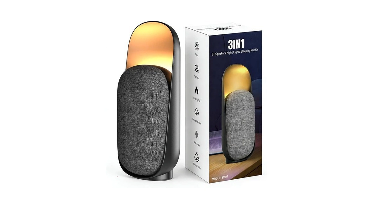 Sleep Sound Machine With Speaker,night Light,white Noise Machine For Room