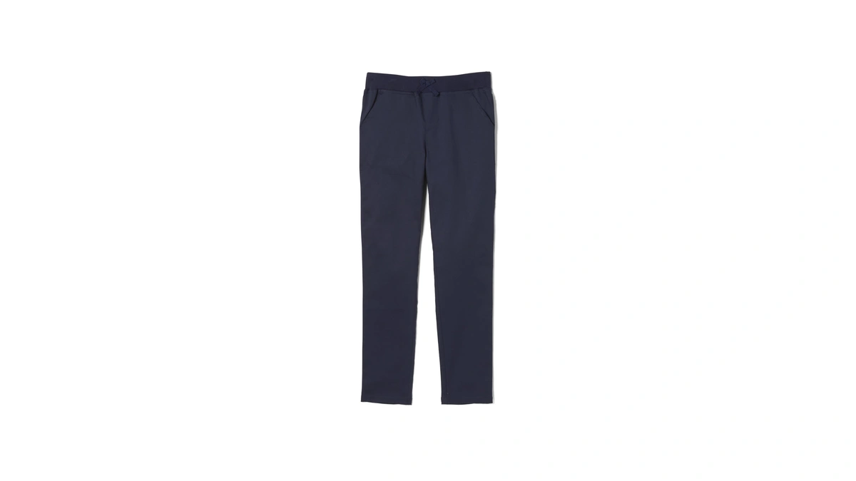 French Toast Girls Pull-on Pant, Navy, 7