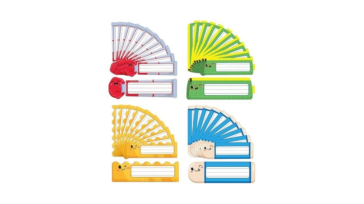 Petcee Desk Name Plates For Classroom - 36pcs Personalized Student