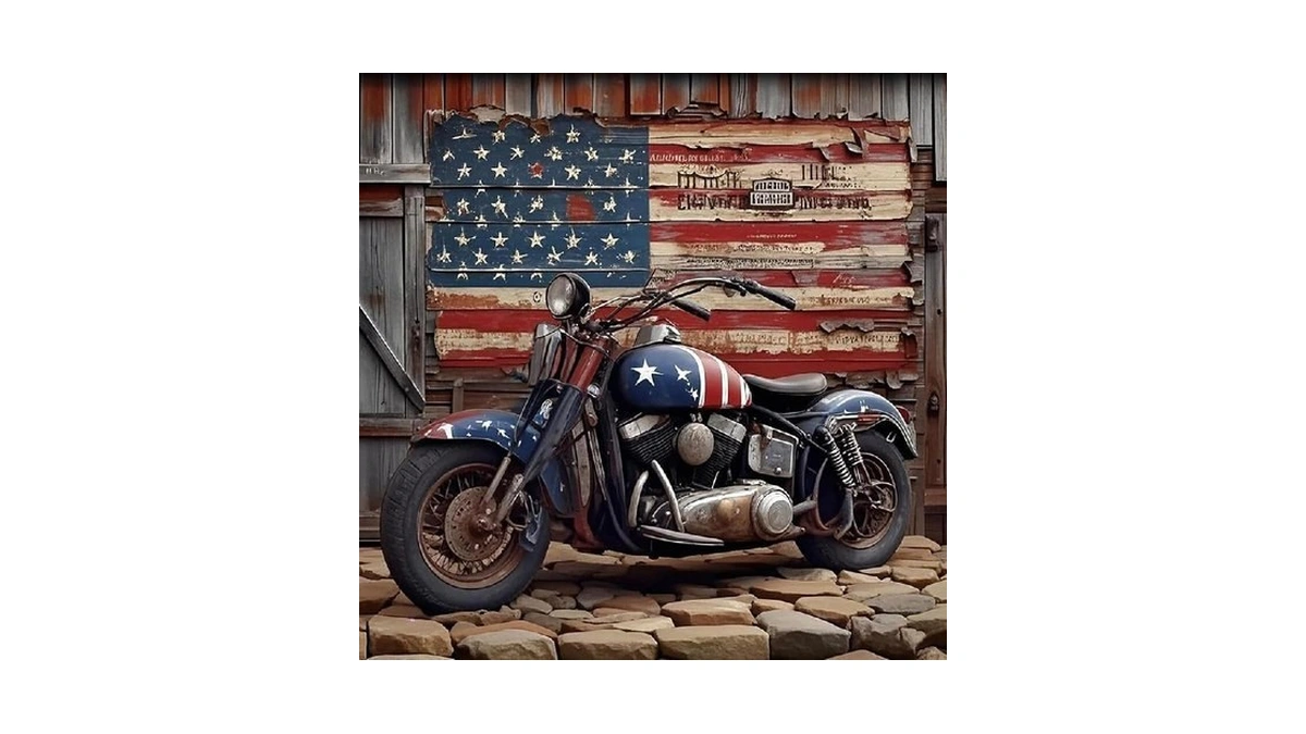 Axquilon Independence Day Paint By Numbers Kit For Adults Beginner-patriotic