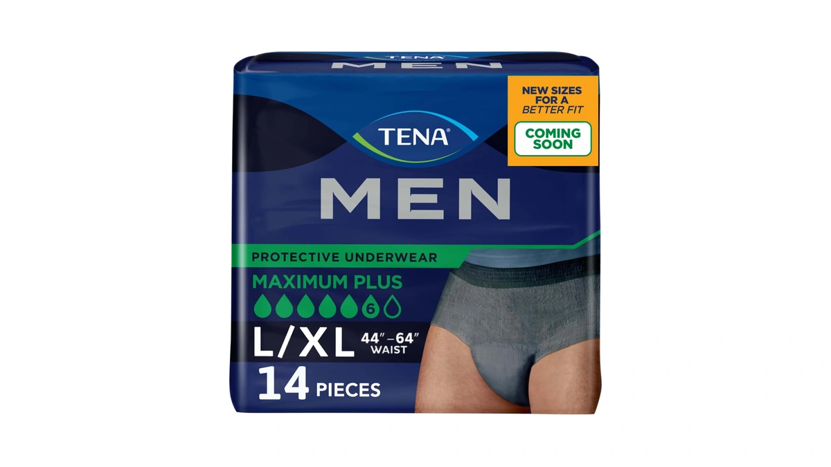 Tena Men Maximum Plus Disposable Underwear Male Pull On With