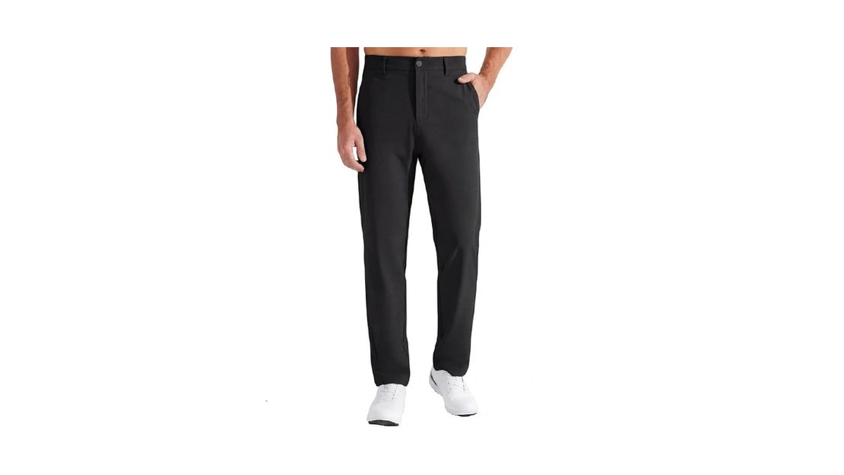 Incerun Golf Pants For Men Stretch Relaxed Fit Quick Dry