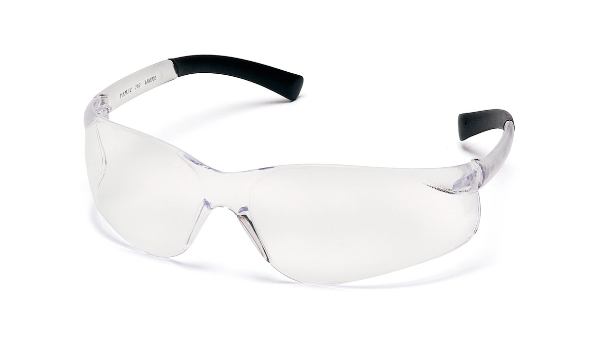 Pyramex Safety Products S2510s Ztek Safety Glasses, Clear Lens With