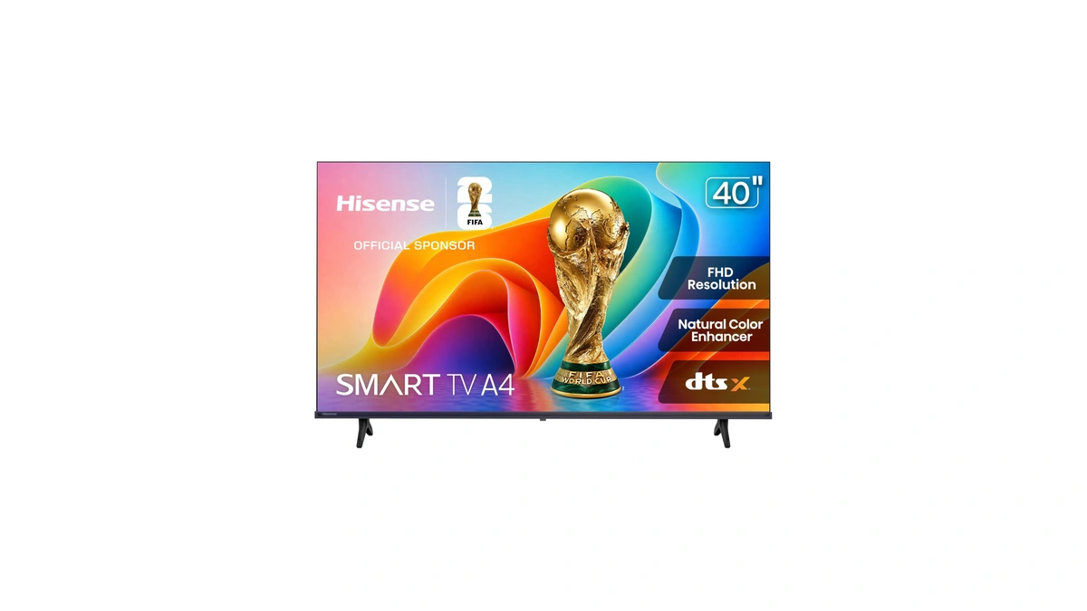 Hisense 40" Inch A4 Series Fhd 1080p Smart Vidaa Tv