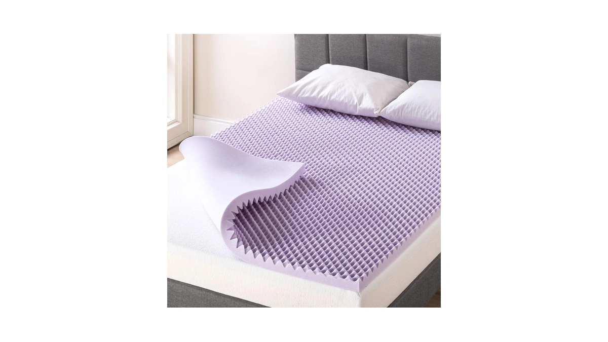 Best Price Mattress 2 Inch Egg Crate Memory Foam Mattress