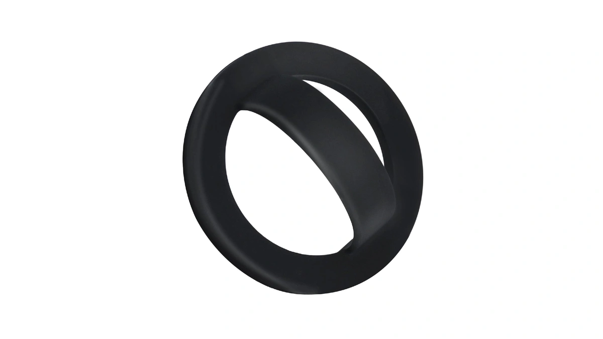 Magnetic Silicone Ring Grip Phone Holder, Rotating Finger Loop Ring