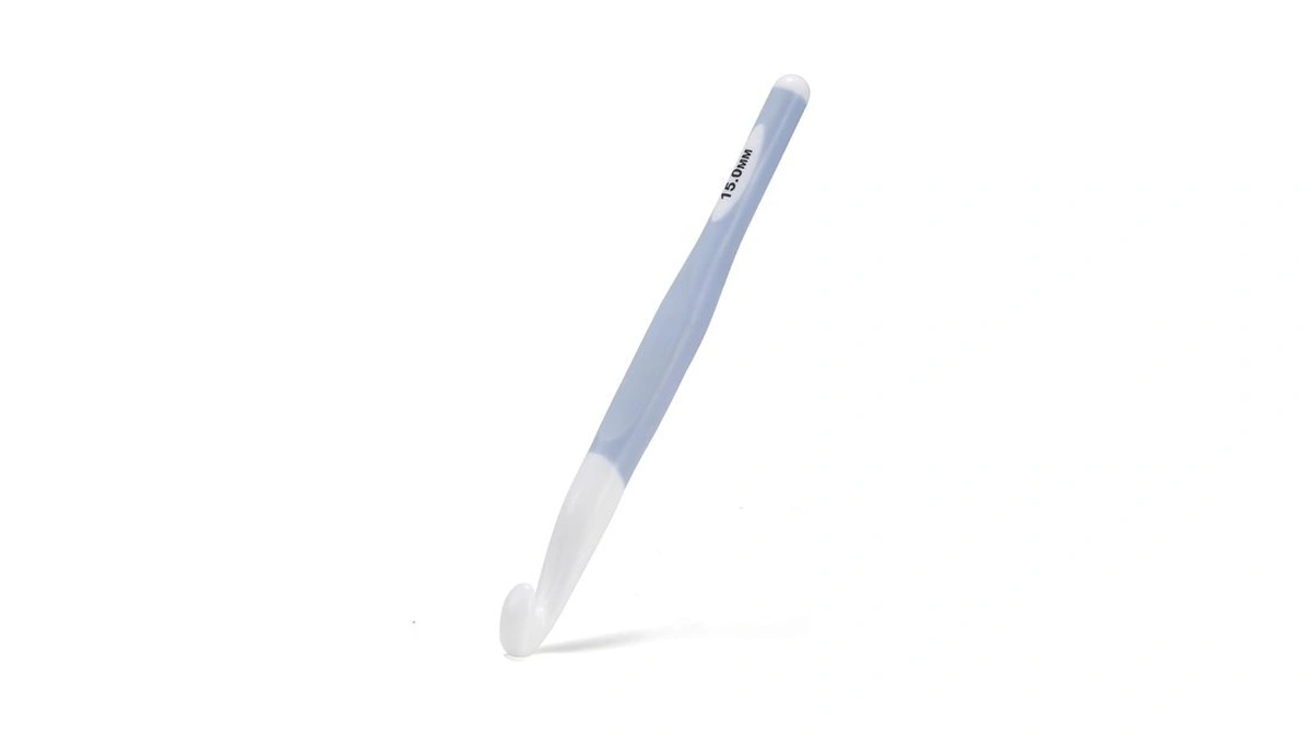 15mm Large Crochet Hook, Extra-long Rubber Handle Crochet Hooks
