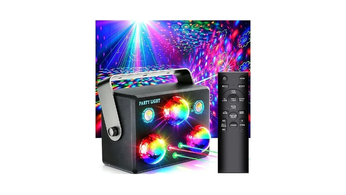 Disco Ball Party Lights,dj Disco Lights Sound Activated Led Stage