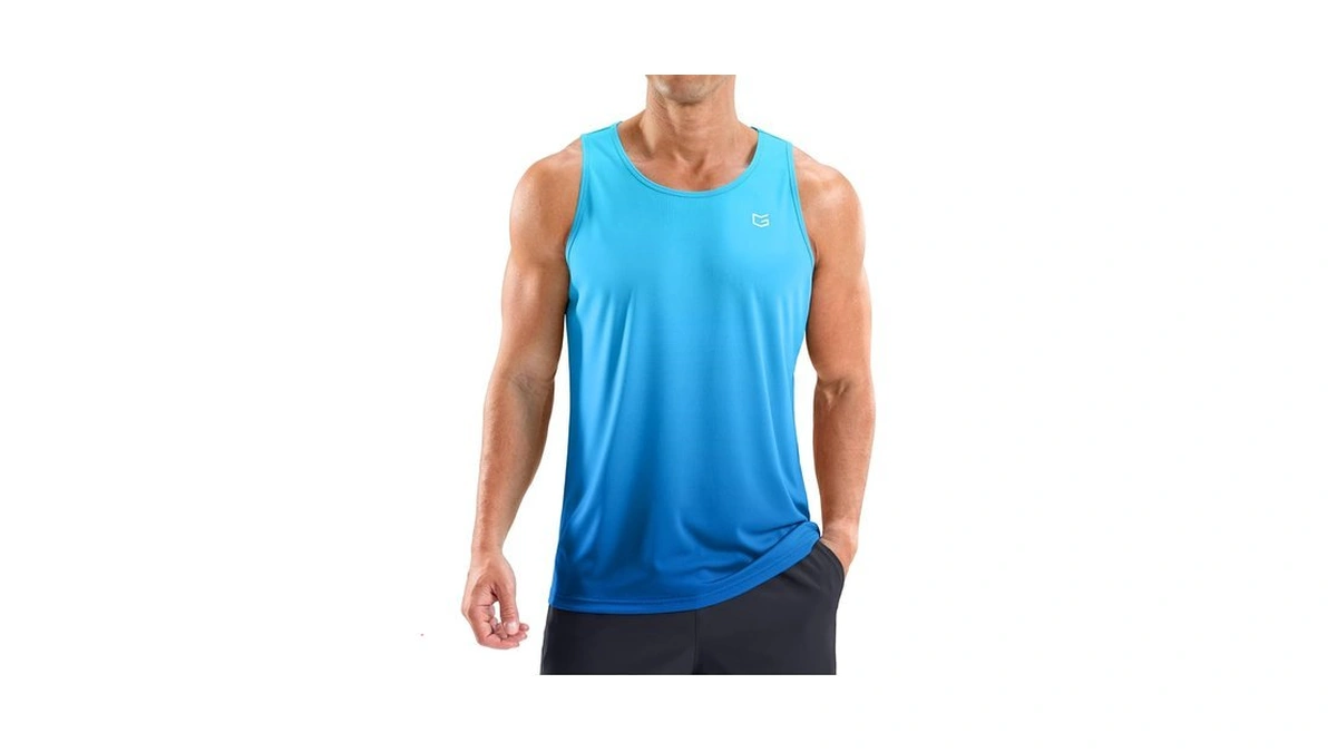 G Gradual Beach Tank Tops For Men Upf50+ Dry Fit