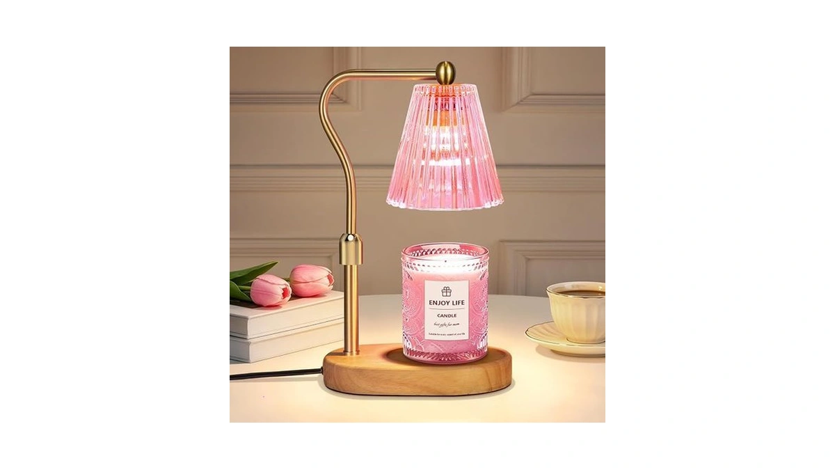 Pick Candle Warmer Lamp With Timer Dimmer Adjustable Height, Electric