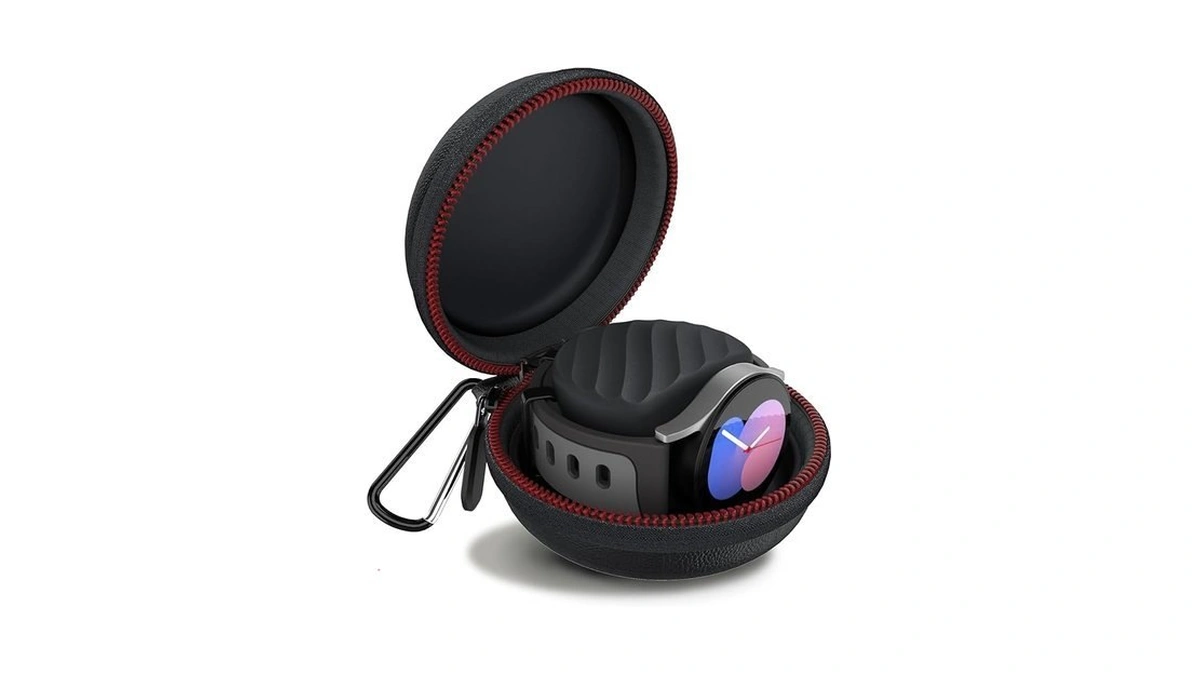 Emallee Galaxy Watch 8 7 Charger Holder, Portable Travel Carrying