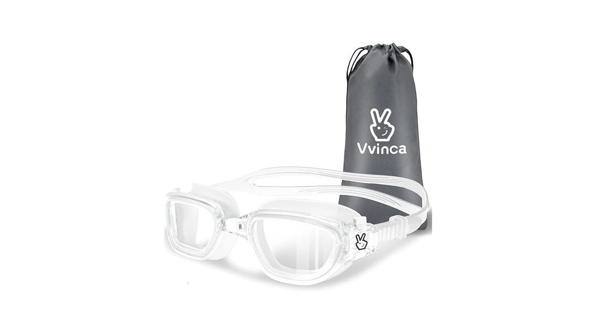 Vvinca Kids Swim Goggles, Swimming Goggles For Kids 3-14 Anti-fog