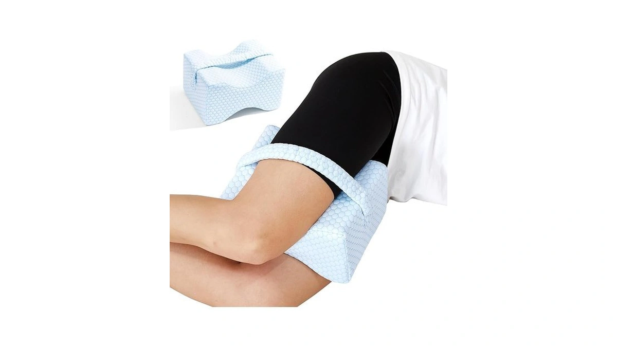 Ujpfeo Knee Pillow For Side Sleepers, Leg Pillow For Sciatica,