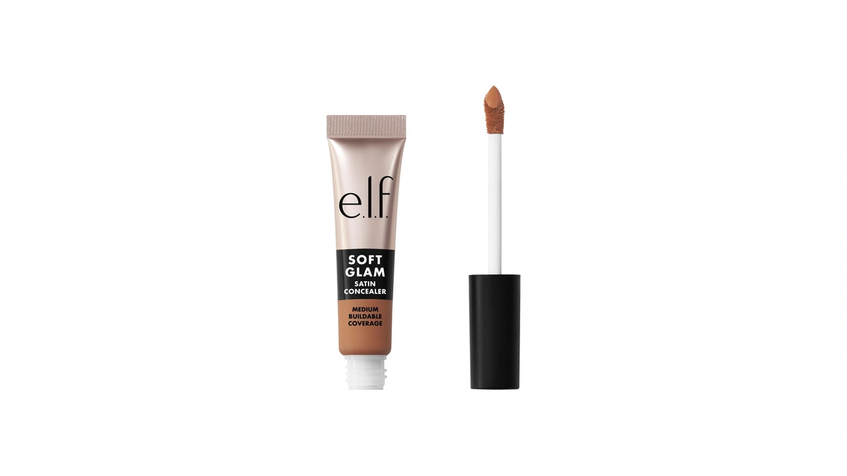 E.l.f. Soft Glam Satin Concealer, Medium Coverage For Blemishes &