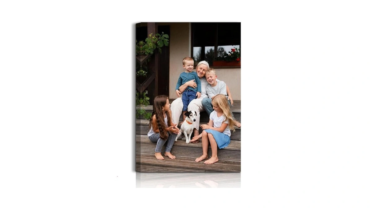 Personalized Photo Canvas Wall Art, Custom Canvas Prints With Your