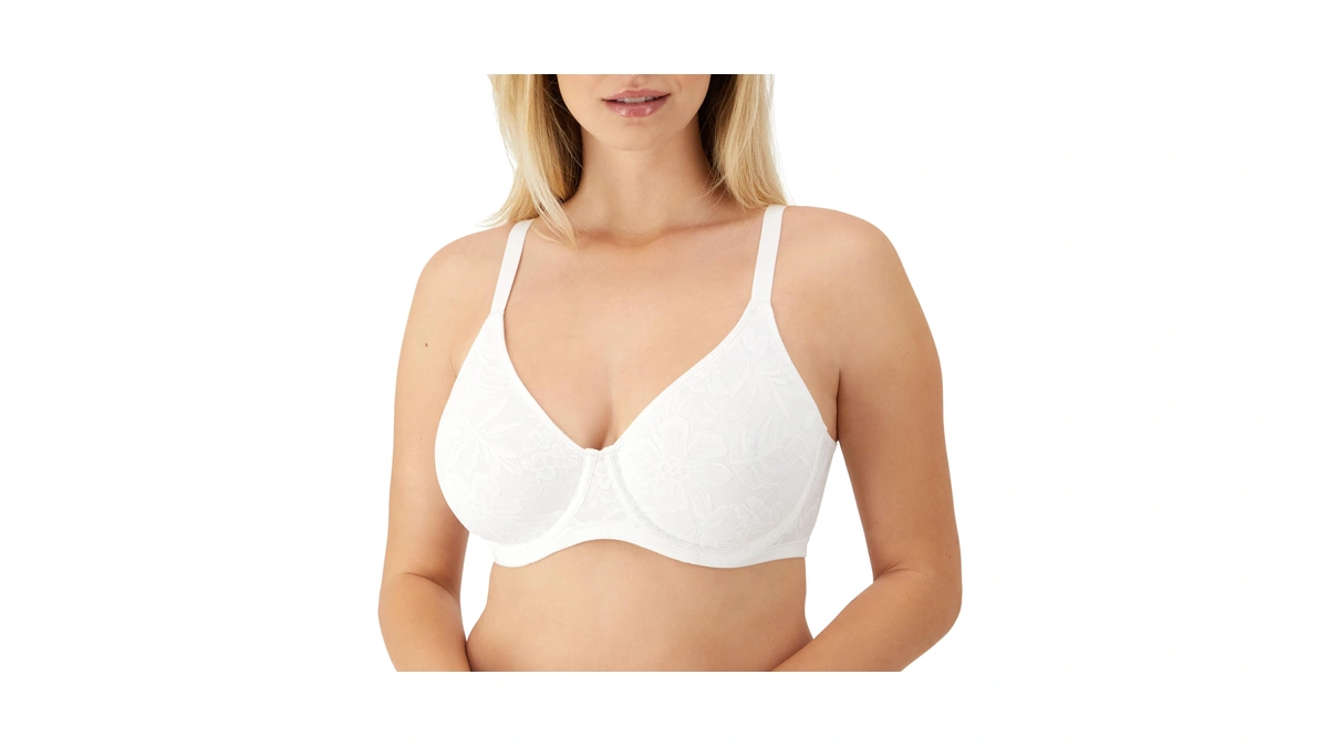 Bali Women's Breathe Lace Underwire Bra, Breathable Bali Modal Bra,