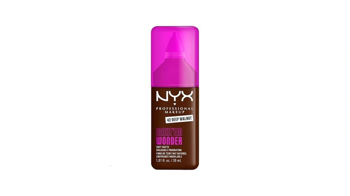 Nyx Professional Makeup Make 'em Wonder Liquid Foundation, 24hr Foundation