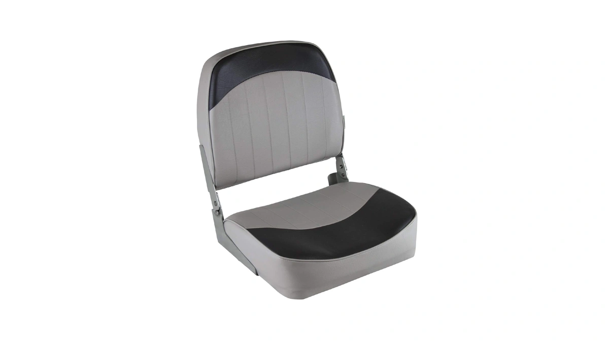 Wise 8wd734pls-664 Standard Low Back Boat Seat, Grey/charcoal