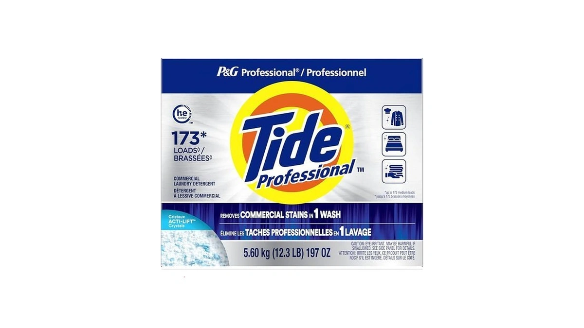 Tide Pro Laundry Detergent Powder Bulk, Removes Hotel, Restaurant And