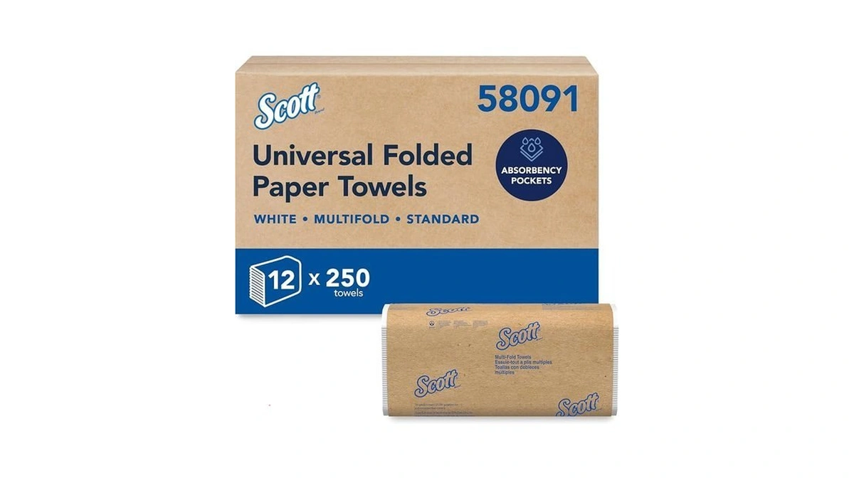 Scott Professional Universal Multifold Paper Towels, Bulk (58091), Absorbency Pockets,