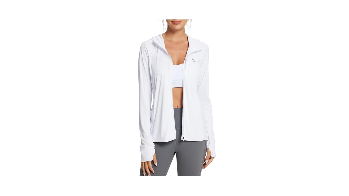 Baleaf Women's Upf 50+ Sun Protection Jacket Lightweight Uv Long