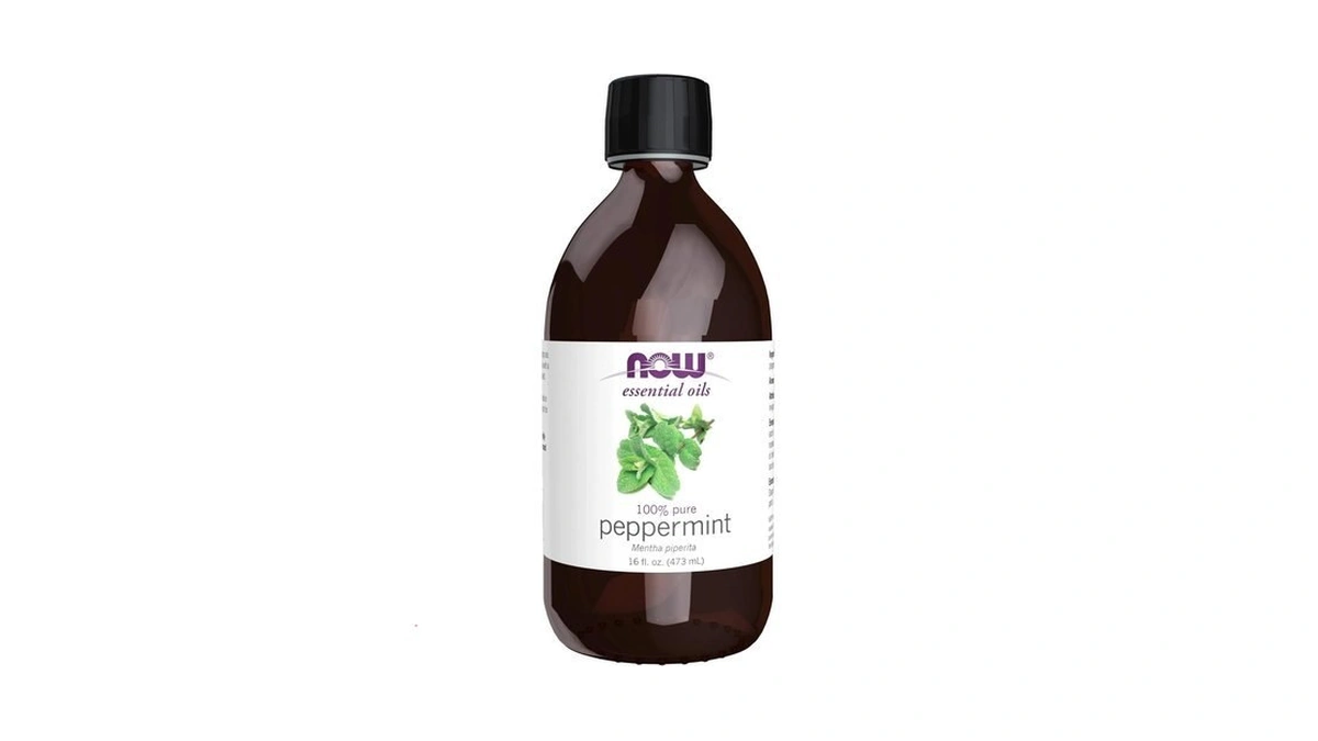 Now Essential Oils, Peppermint Oil, Invigorating Aromatherapy Scent, Steam Distilled,