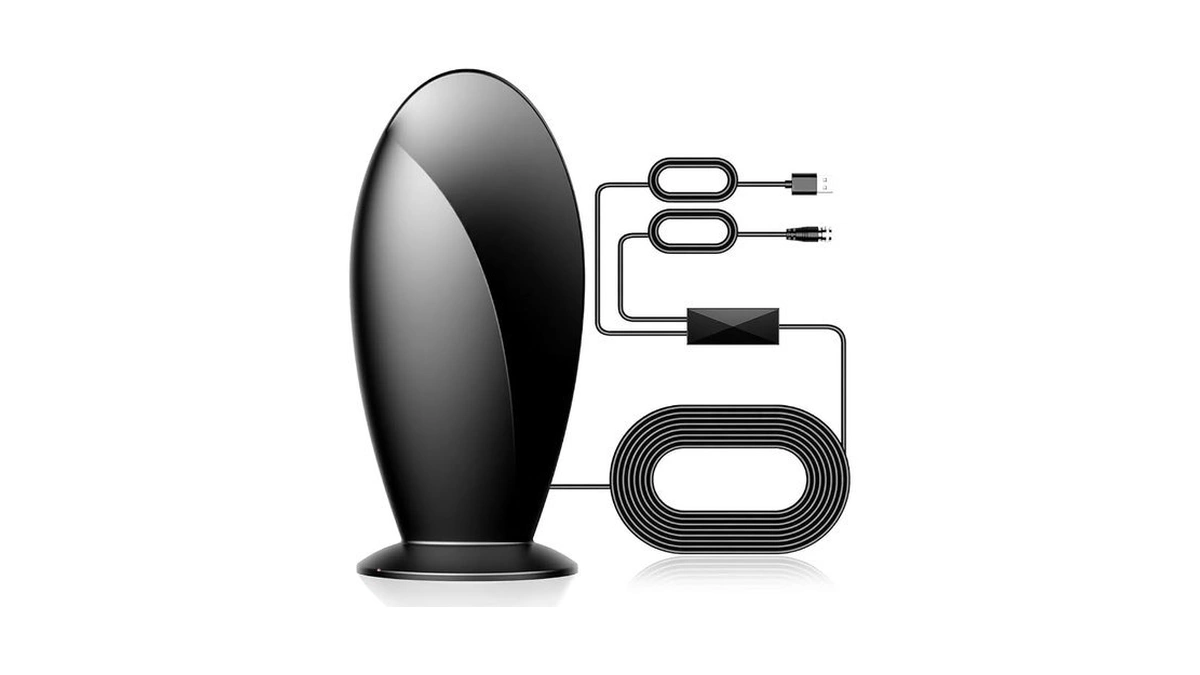 Digital Tv Antenna Indoor,【1200+ Miles Super Long Range】【smart Chip For