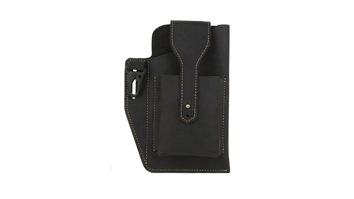 Brass Tacks Leathercraft Wallets For Men Crazy Horse Leather Mobile
