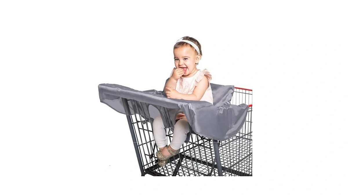 J.l. Childress Healthy Habits Shopping Cart & High Chair Cover