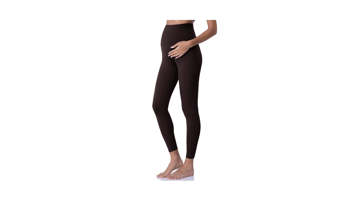 Poshdivah Women's Maternity Leggings Over The Belly Pregnancy Yoga Pants