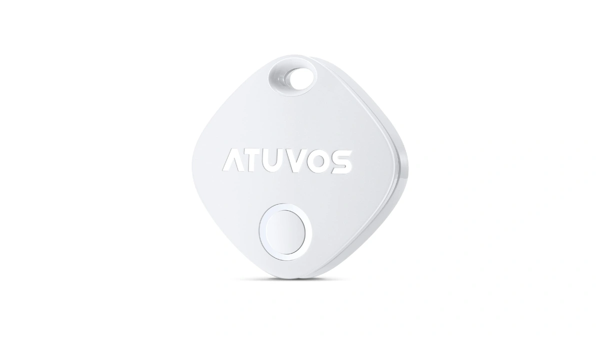 Atuvos Air Tracker Tag-1 Pack, Bluetooth Luggage Tracker Works With