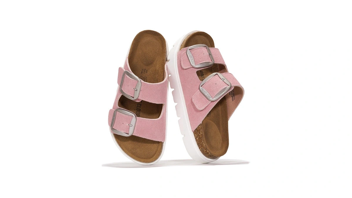 Project Cloud 100% Genuine Leather Platform Sandals Women Footwear -