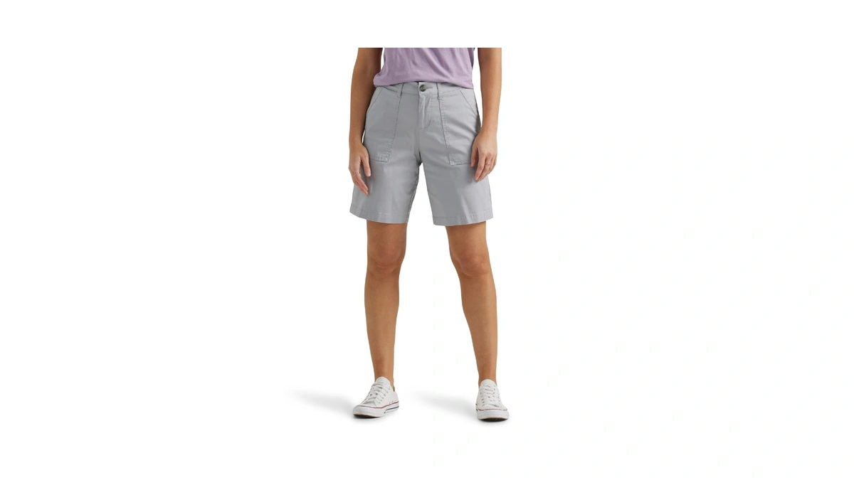 Lee Women's Ultra Lux Comfort With Flex-to-go Utility Bermuda Short