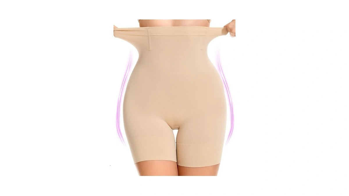 Simiya Shapewear Tummy Control Shorts For Women, 5-in-1 Body Shaper