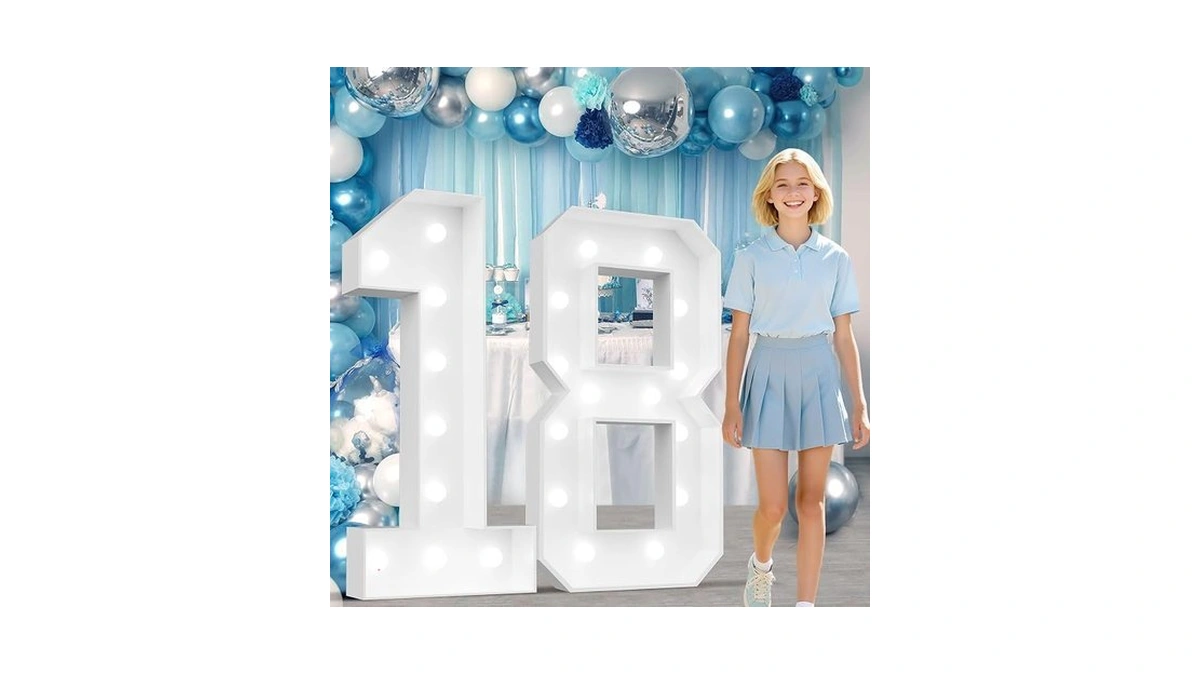 Ledido Marquee Light Numbers