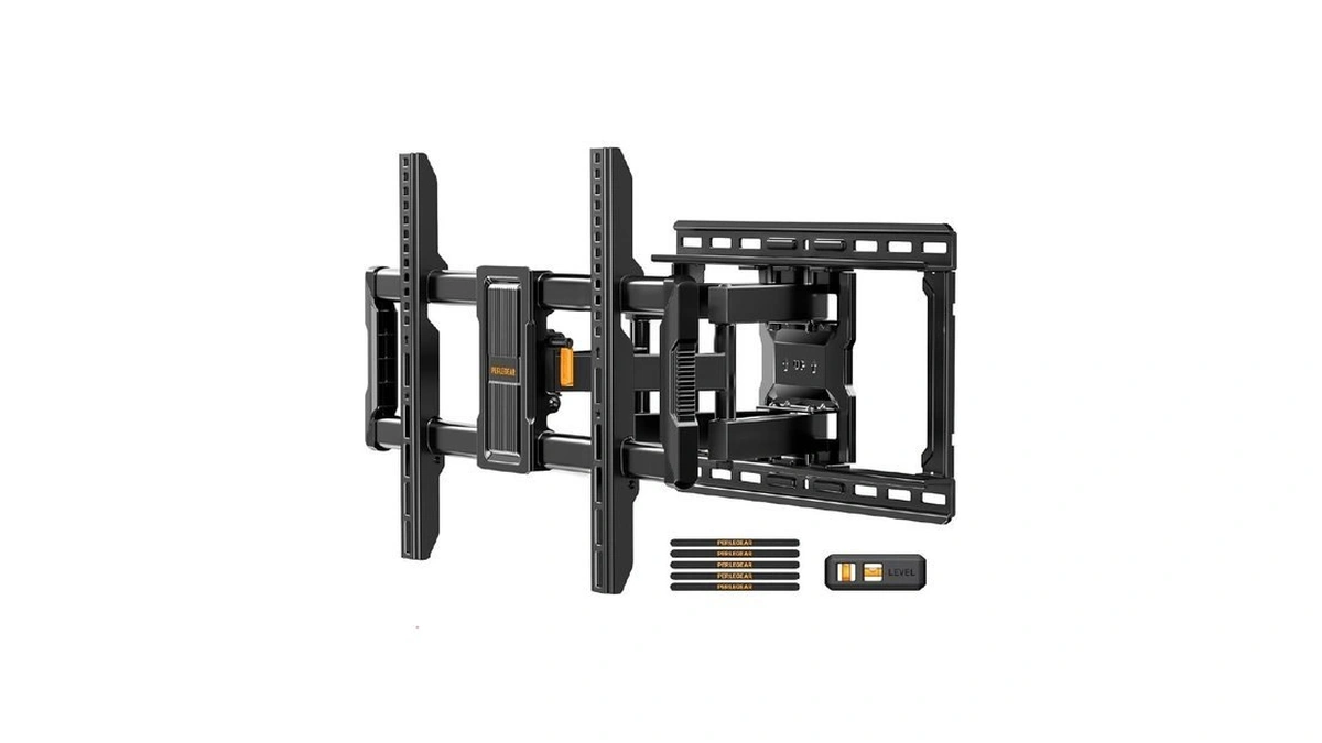 Perlegear Ul-listed Full Motion Tv Wall Mount For 42–97 Inch