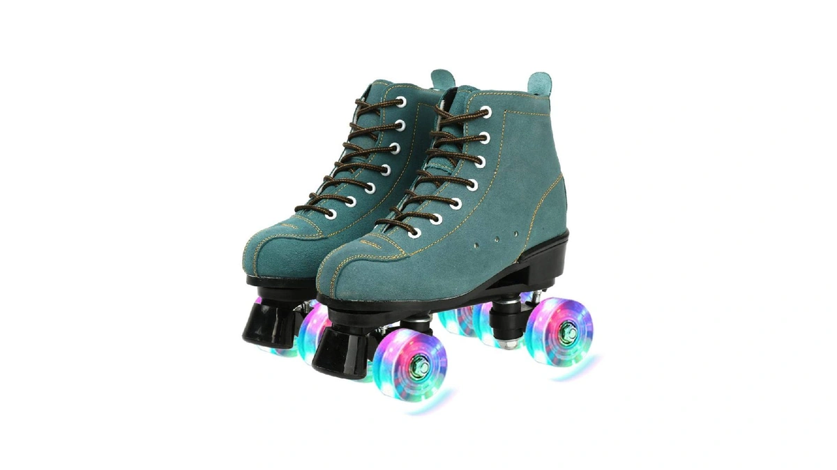 Xudrez Cowhide Roller Skates For Women And Men High-top Shoes