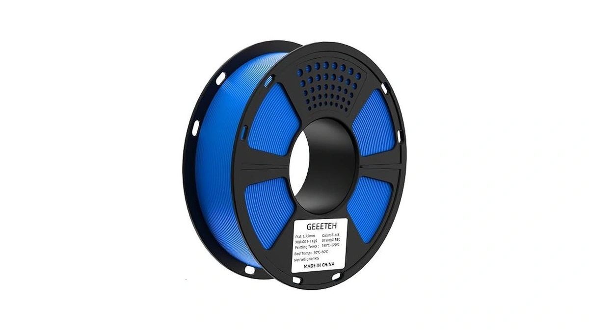 Geeetech Blue Pla Filament 1.75mm 1kg, Neatly Wound 3d Printer