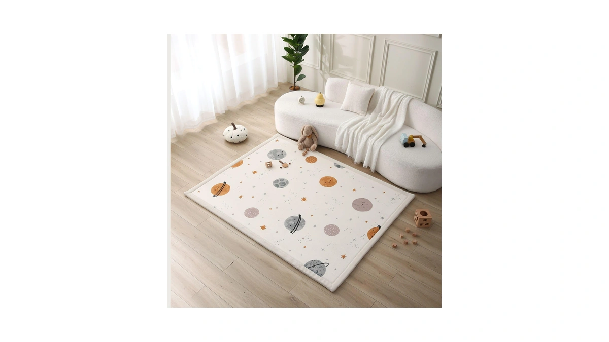 Hakuna Matte Cloudsoft Baby Play Mat For Floor 60" X