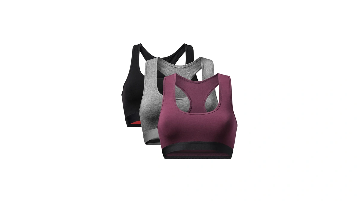 Danish Endurance Bralettes For Women, Organic Cotton, Seamless Bra, Wireless,
