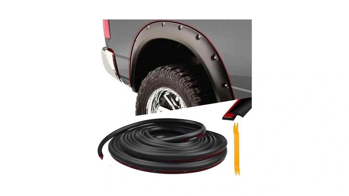 Truck Fender Flares Edge Trim - Car Rubber Seal For