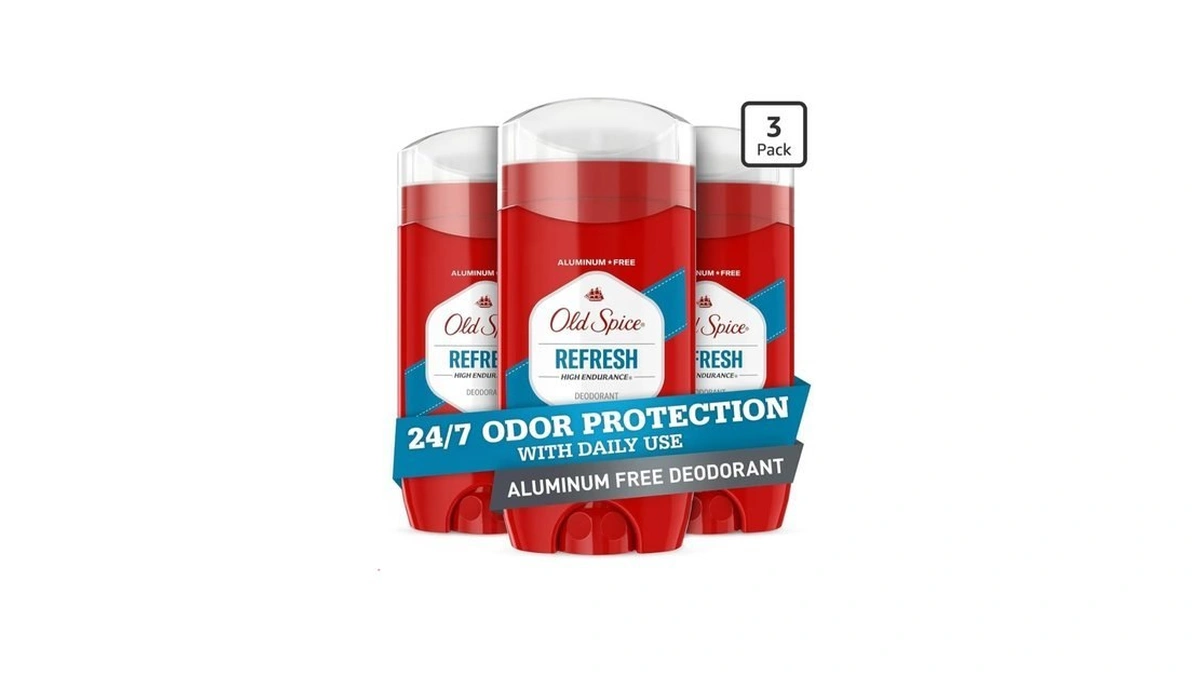Old Spice Aluminum Free Deodorant For Men, High Endurance, 24/7