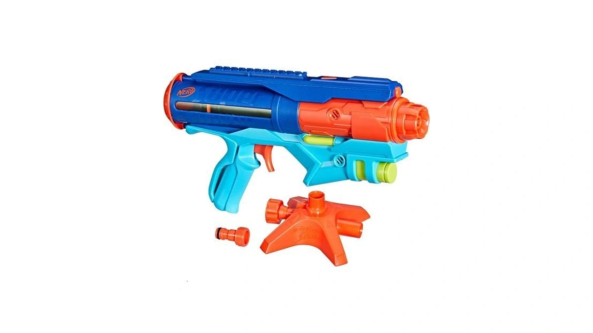Nerf Super Soaker Power Drench Water Blaster, High Performance Pressurized