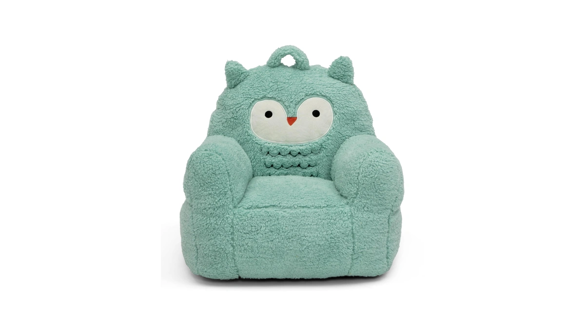Delta Children Owl Cozee Buddy Chair, Teal
