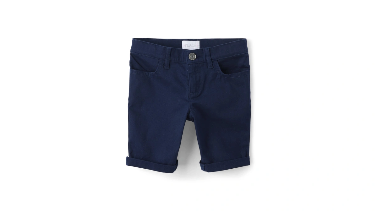 The Children's Place,solid Skimmer Shorts,tidal,14 Blue