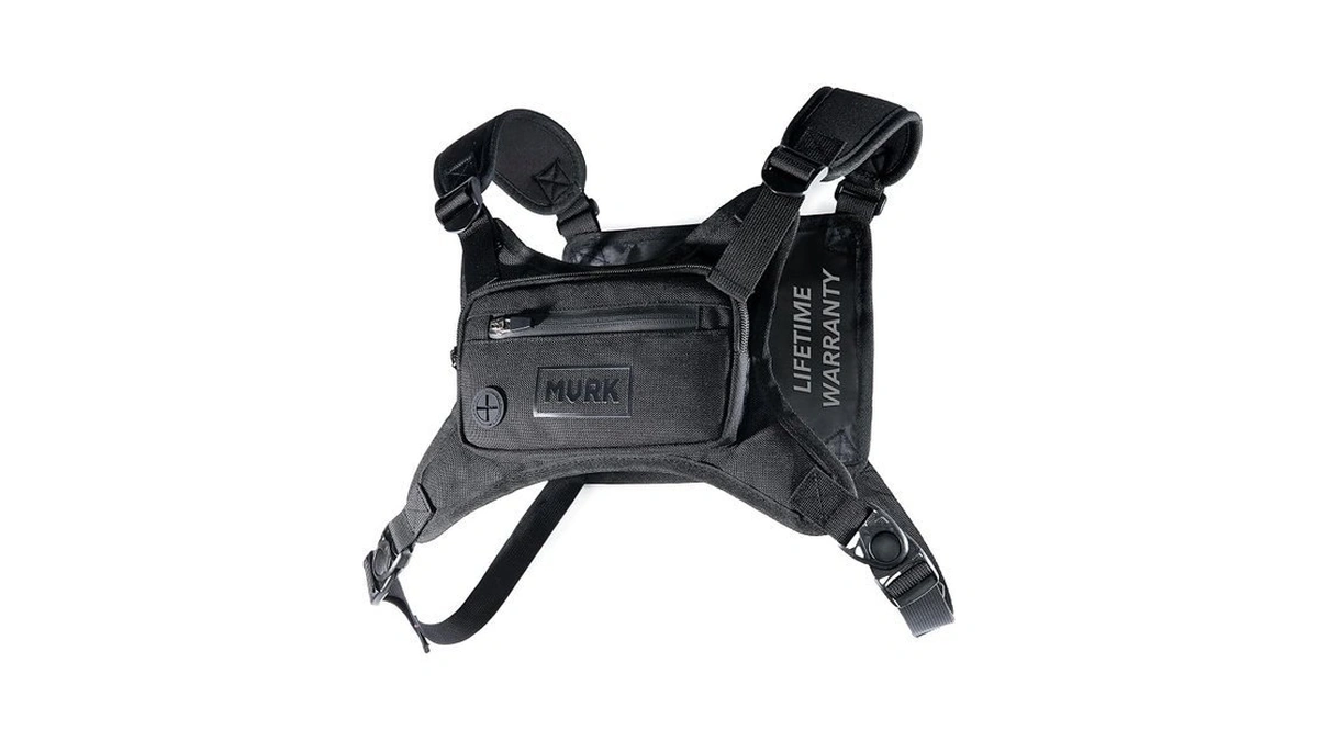 Mvrk Water Resistant Running Vest Chest Pack, Phone Holder For